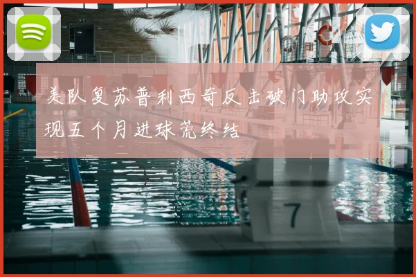 美队复苏普利西奇反击破门助攻实现五个月进球荒终结
