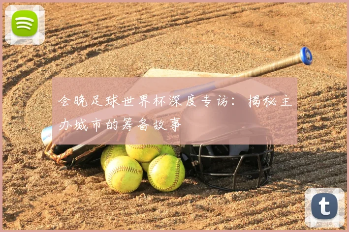 会晚足球世界杯深度专访:揭秘主办城市的筹备故事