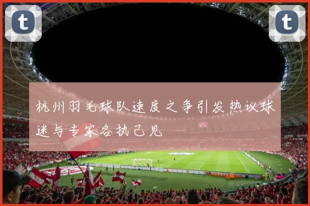 杭州羽毛球队速度之争引发热议球迷与专家各执己见